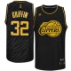 NBA Blake Griffin Authentic Men's Black Jersey - Adidas Los Angeles Clippers &32 Precious Metals Fashion