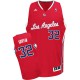 NBA Blake Griffin Swingman Men's Red Jersey - Adidas Los Angeles Clippers &32 Road