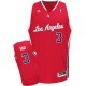 NBA Chris Paul Swingman Men's Red Jersey - Adidas Los Angeles Clippers &3 Road