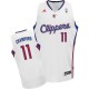 NBA Jamal Crawford Swingman Men's White Jersey - Adidas Los Angeles Clippers &11 Home