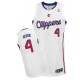 NBA JJ Redick Authentic Men's White Jersey - Adidas Los Angeles Clippers &4 Home