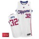 NBA Blake Griffin Authentic Men's White Jersey - Adidas Los Angeles Clippers &32 Home Autographed